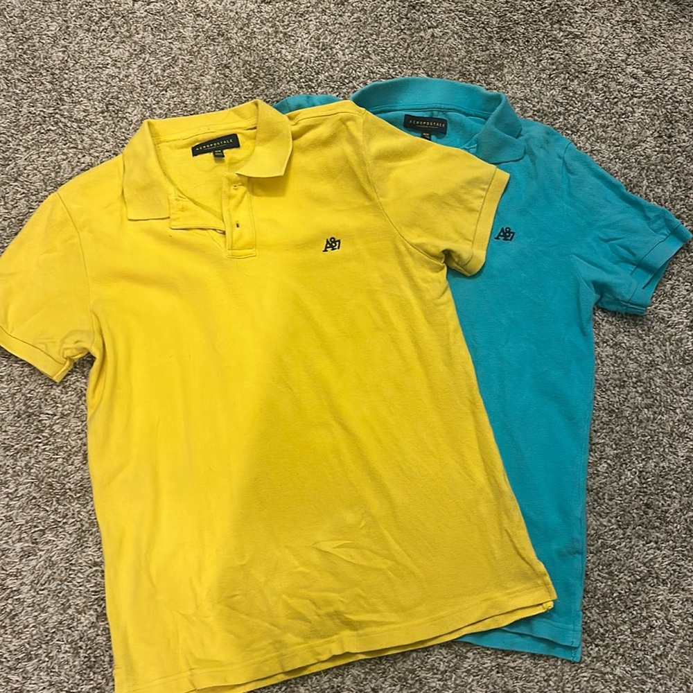Two men polo shirts from Aeropostale